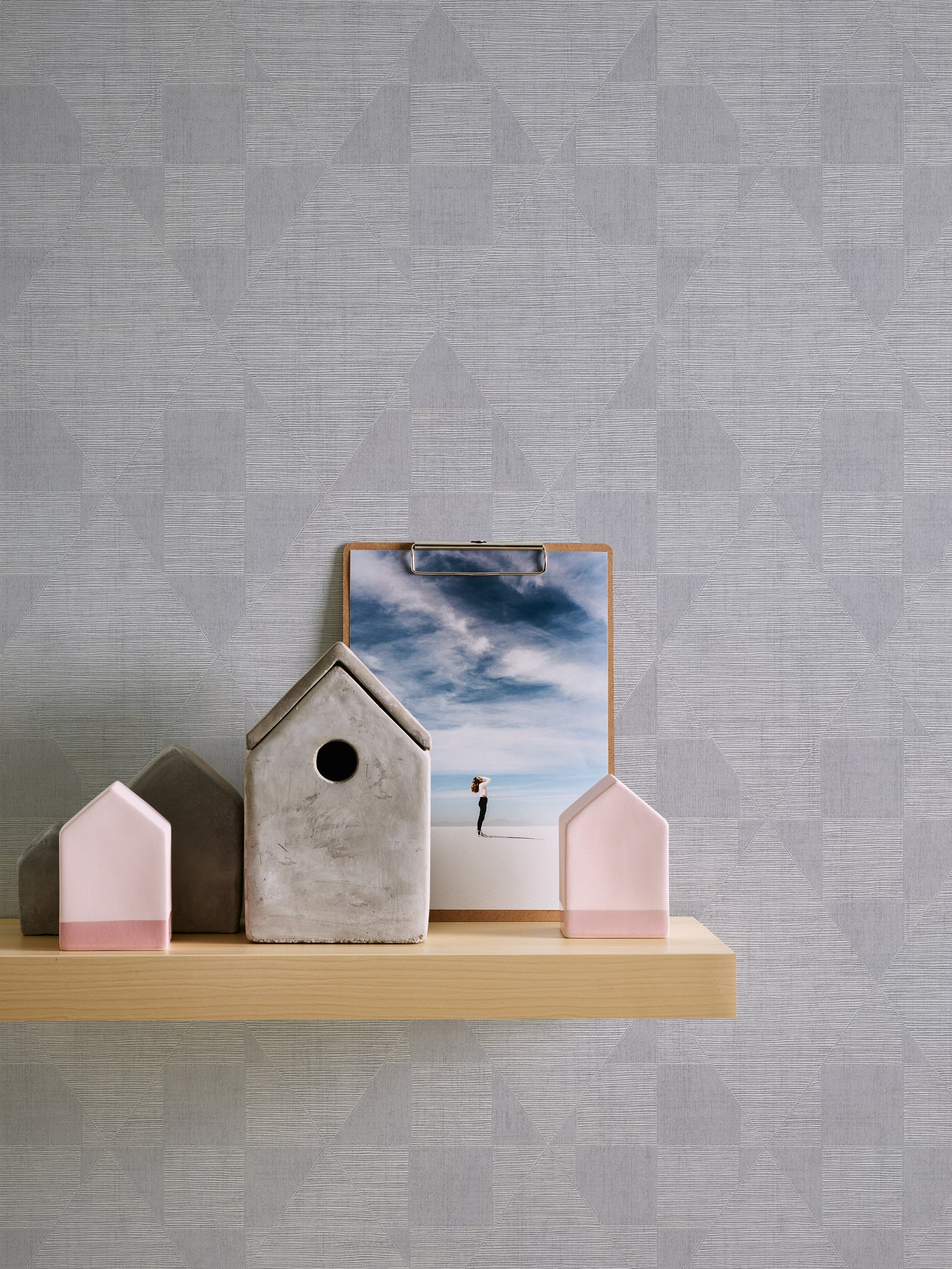 Titanium 3 - Geo Shapes geometric wallpaper AS Creation    