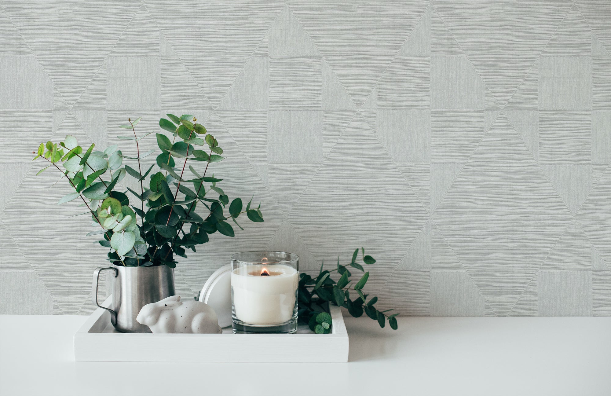 Titanium 3 - Geo Shapes geometric wallpaper AS Creation    