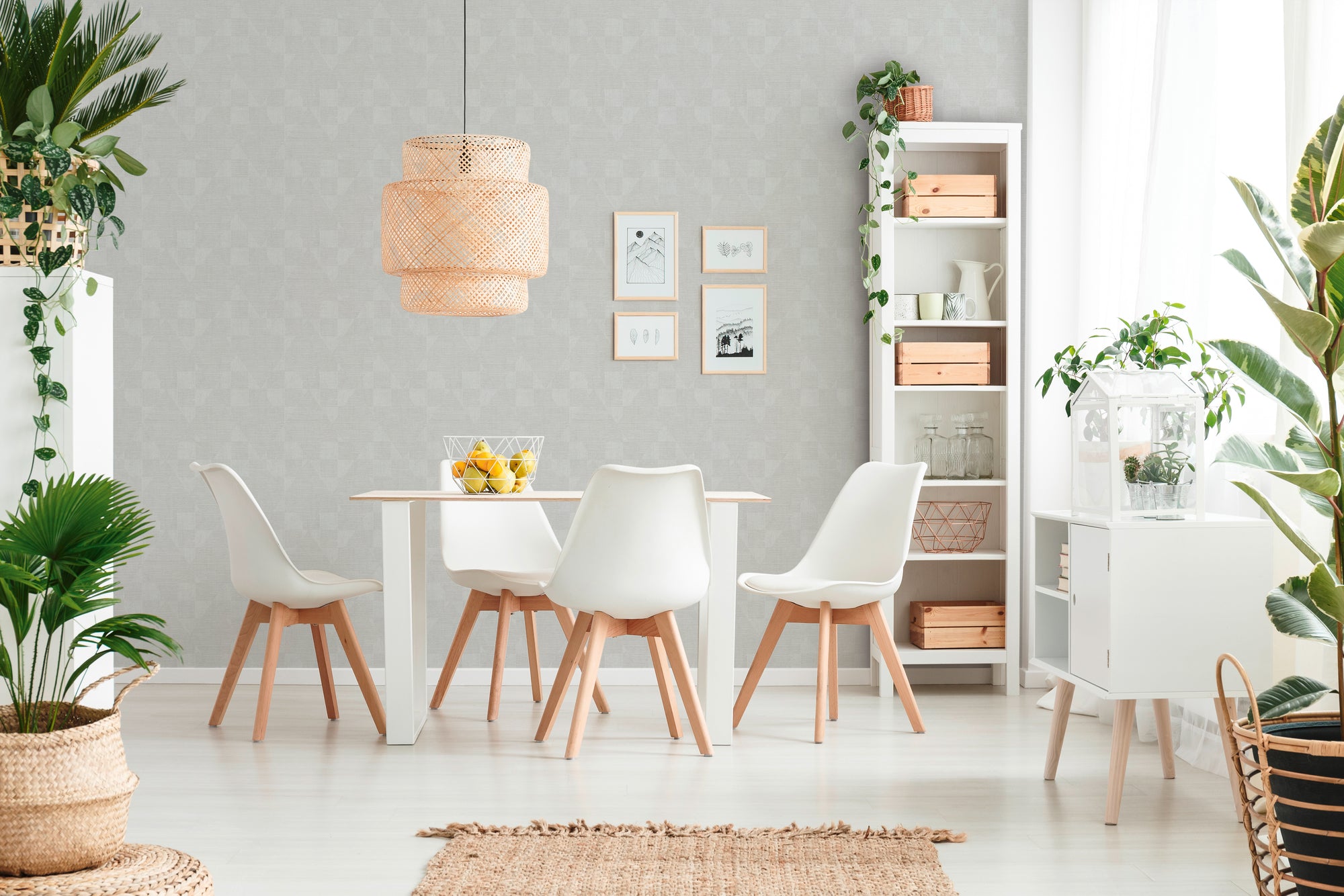 Titanium 3 - Geo Shapes geometric wallpaper AS Creation    
