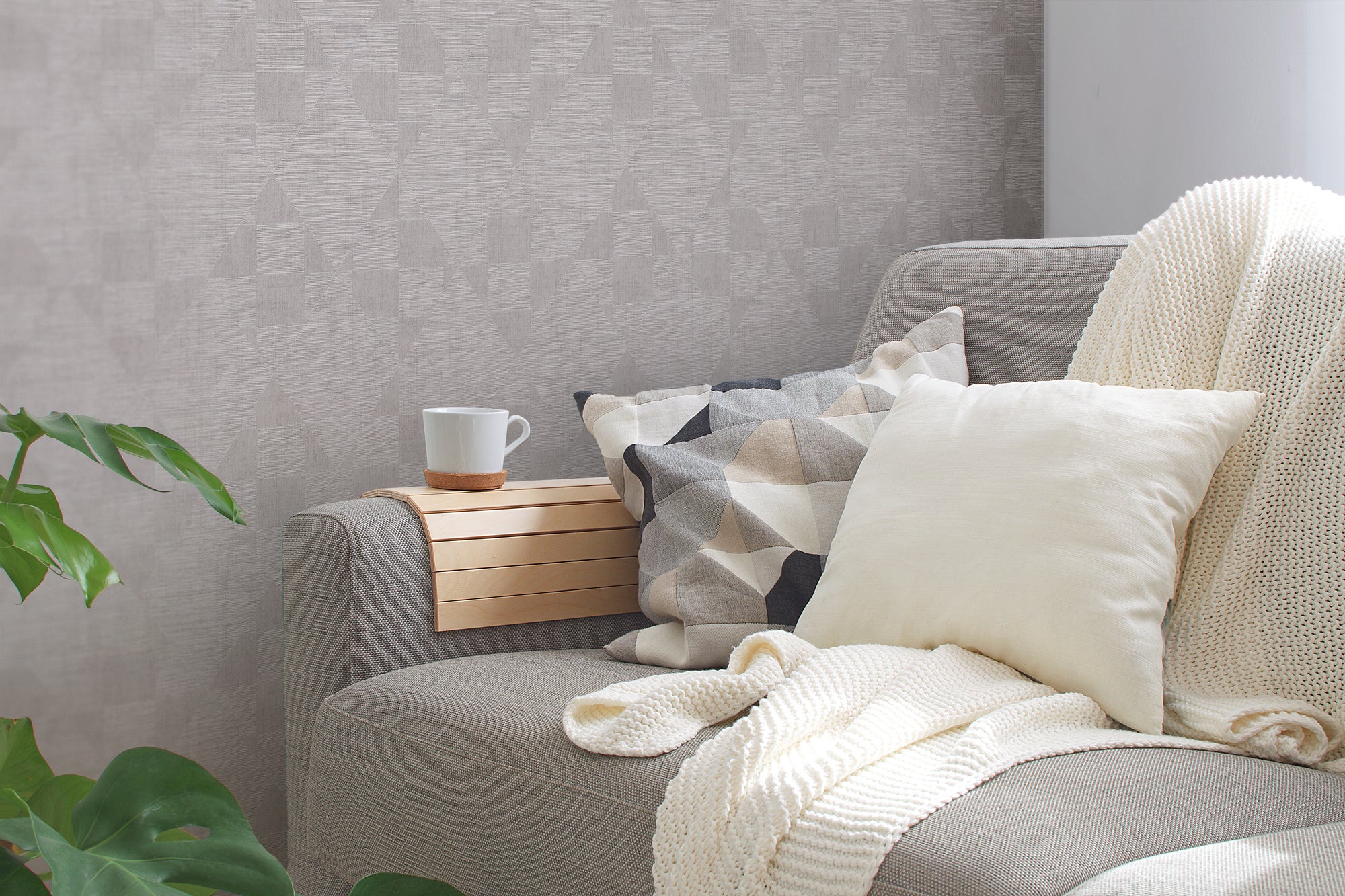 Titanium 3 - Geo Shapes geometric wallpaper AS Creation    