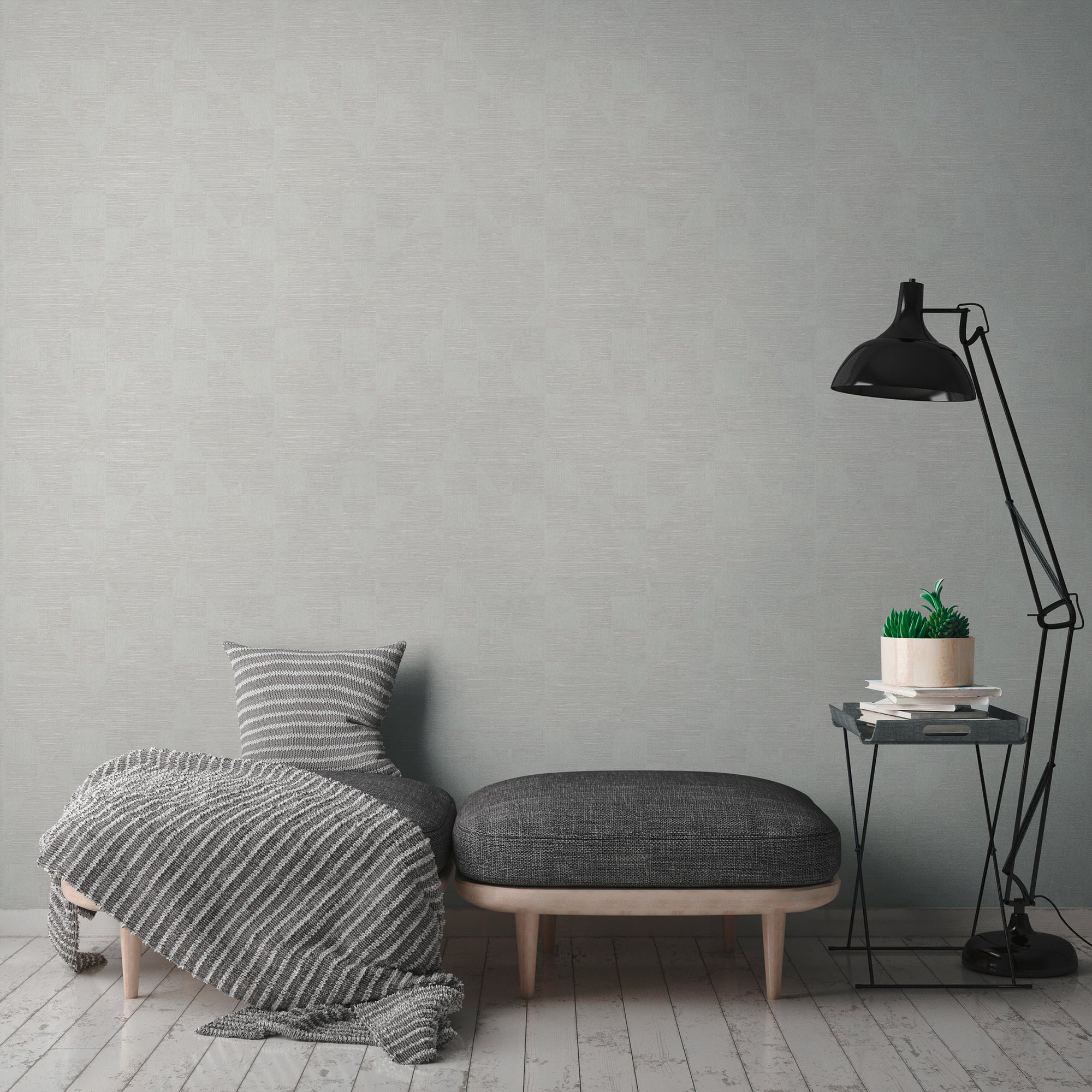 Titanium 3 - Geo Shapes geometric wallpaper AS Creation    