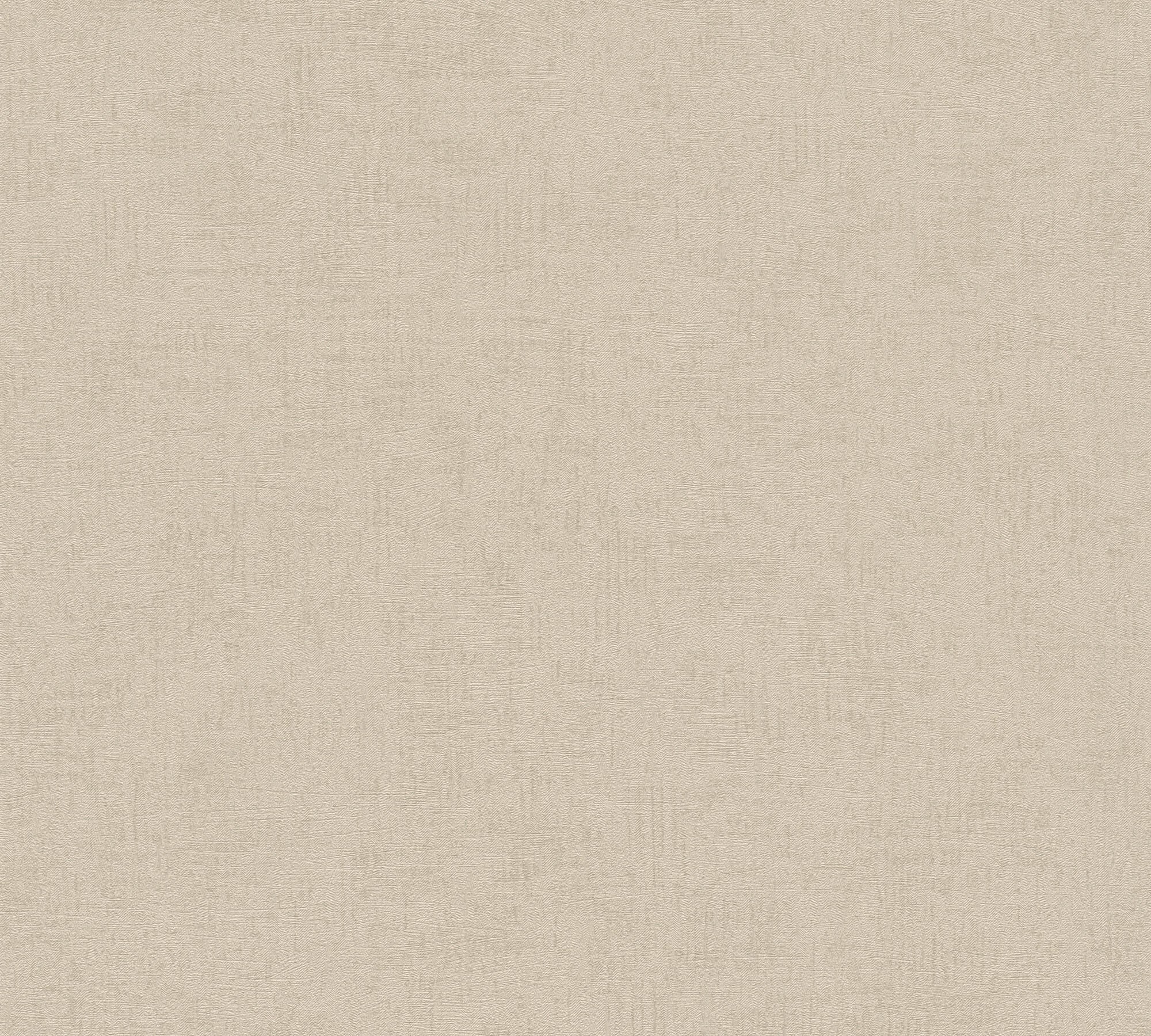 Titanium 3 - Lustrous Sheen Look plain wallpaper AS Creation Roll Light Taupe  381971