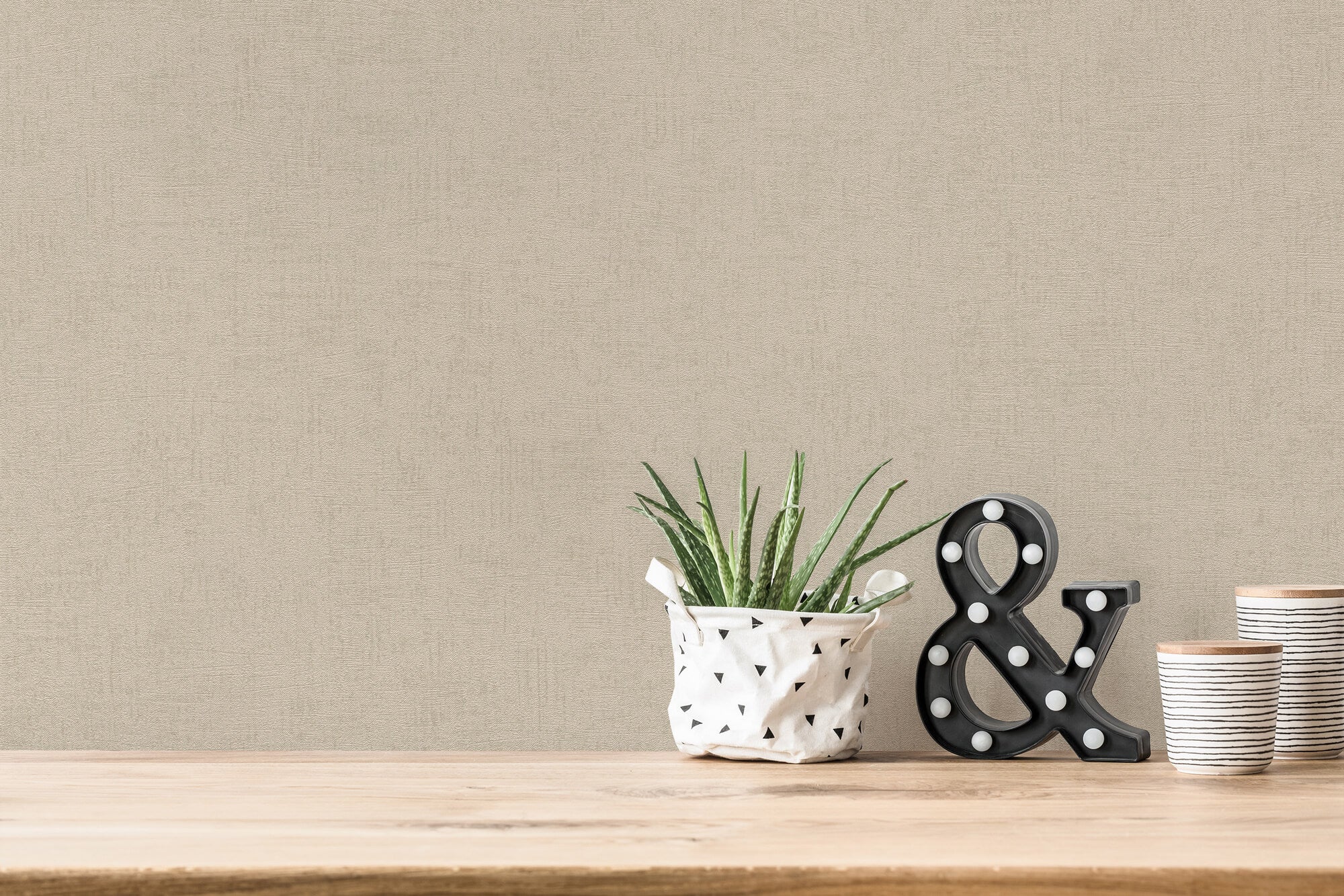 Titanium 3 - Lustrous Sheen Look plain wallpaper AS Creation    