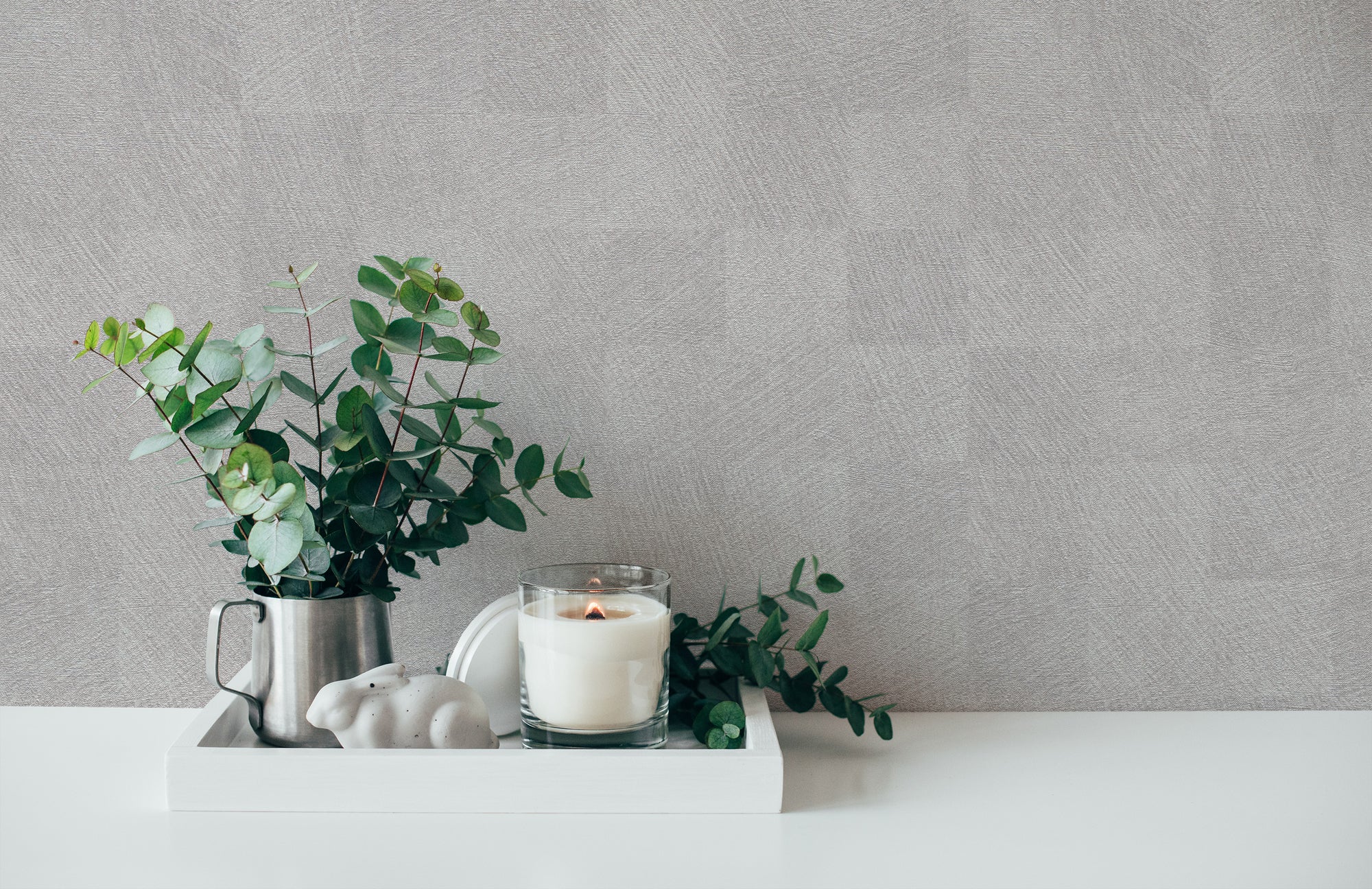 Titanium 3 - Textured Checkers geometric wallpaper AS Creation    