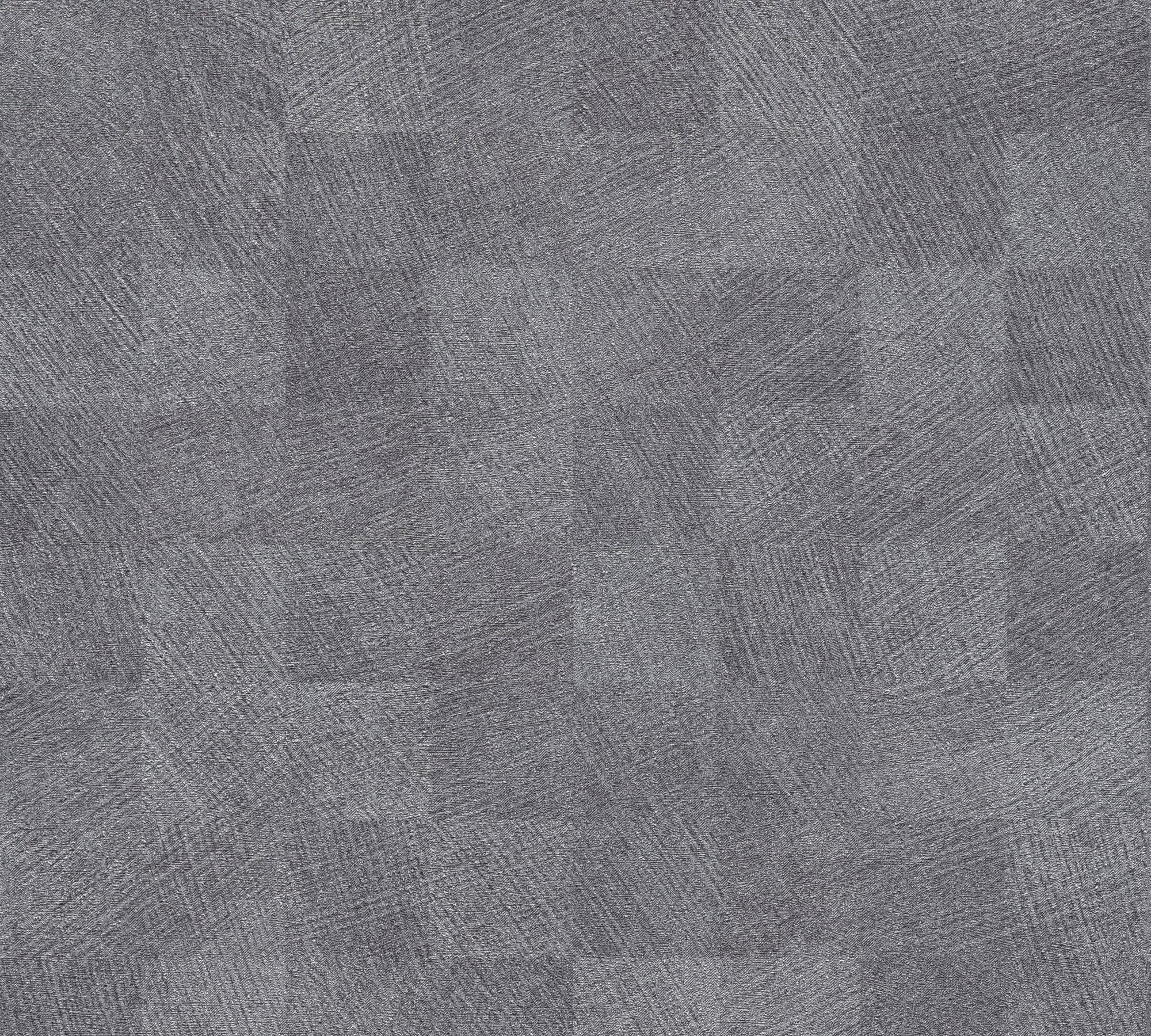 Titanium 3 - Textured Checkers geometric wallpaper AS Creation Roll Dark Grey  382004