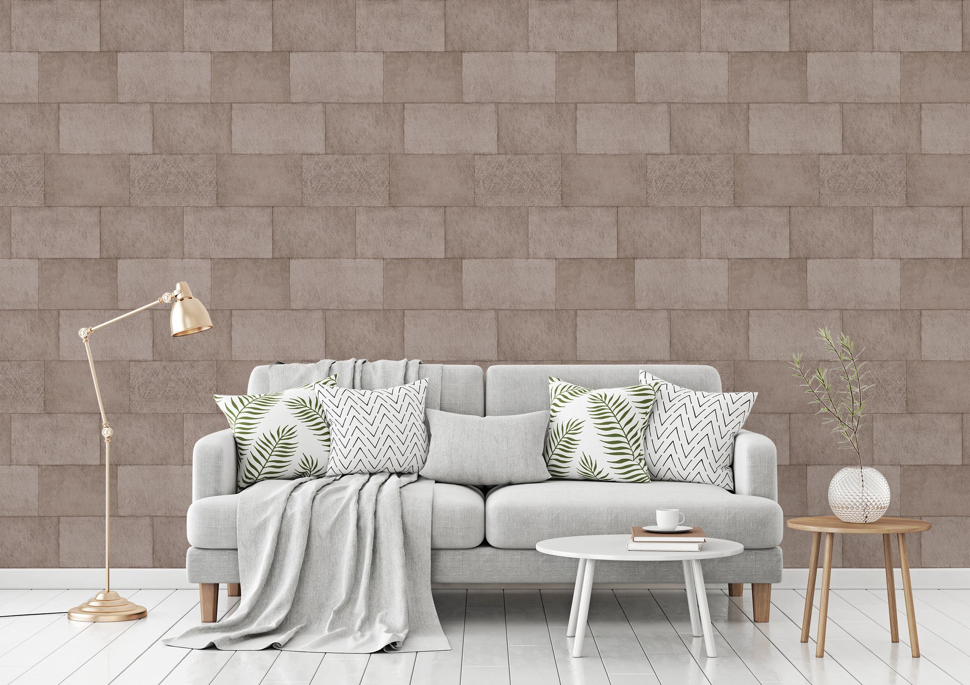 Titanium 3 - Tiles industrial wallpaper AS Creation    