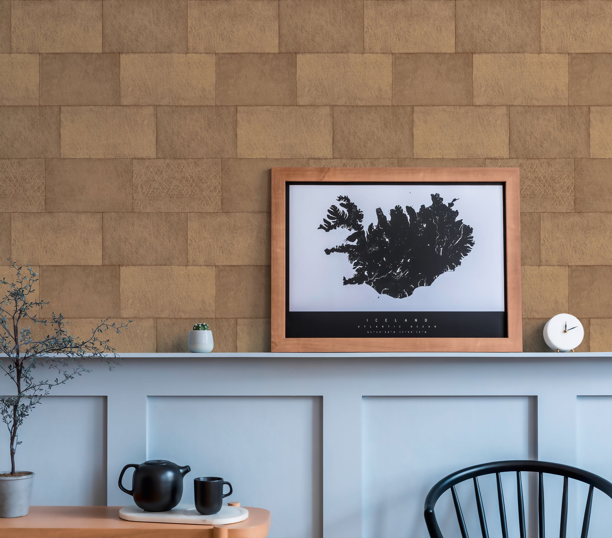 Titanium 3 - Tiles industrial wallpaper AS Creation    