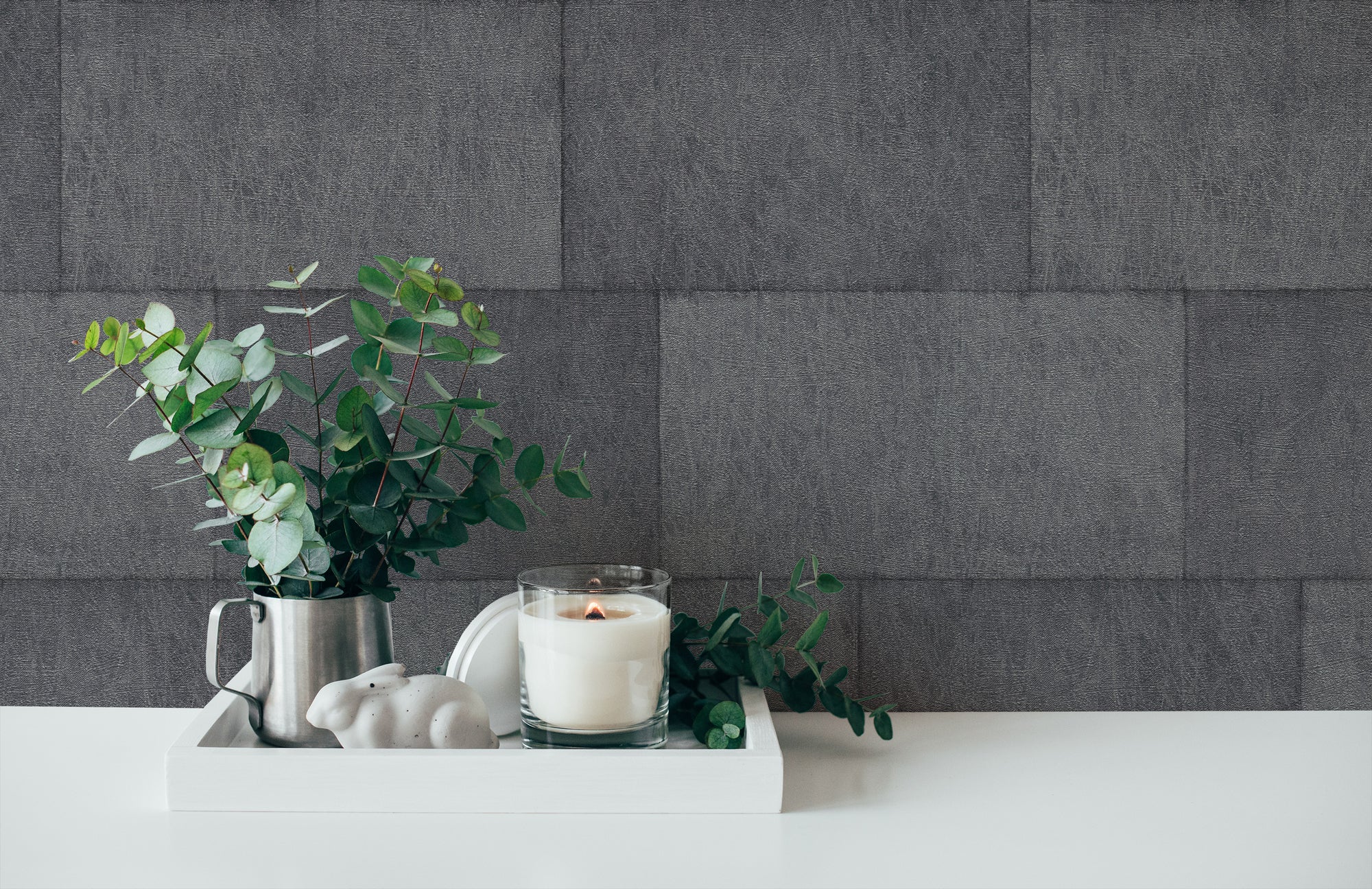 Titanium 3 - Tiles industrial wallpaper AS Creation    
