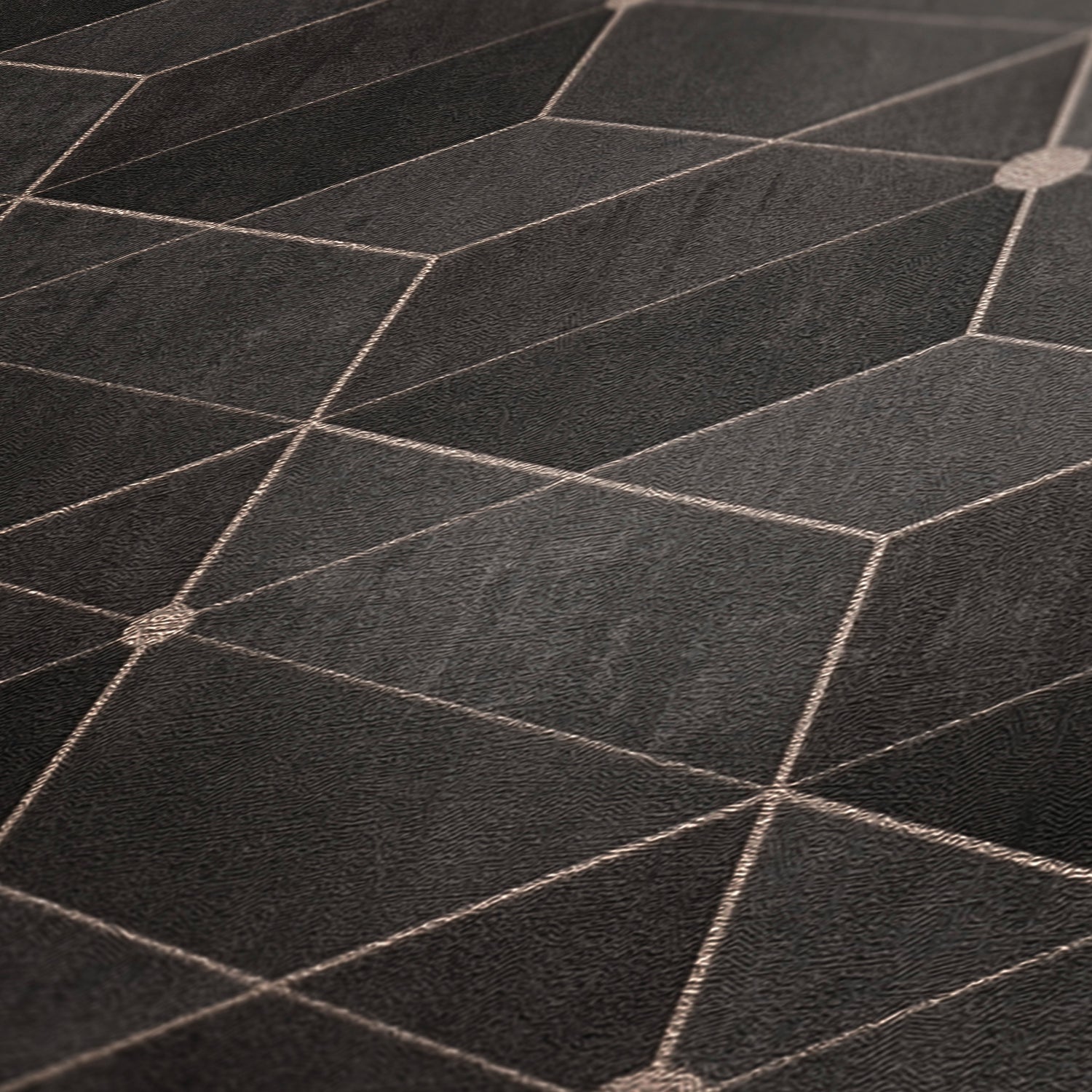 Titanium 3 - 3D Cubes geometric wallpaper AS Creation    