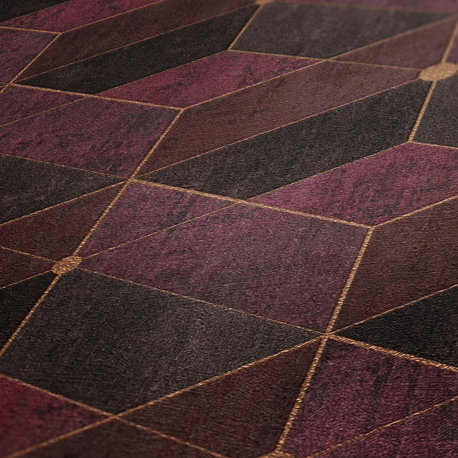 Titanium 3 - 3D Cubes geometric wallpaper AS Creation    
