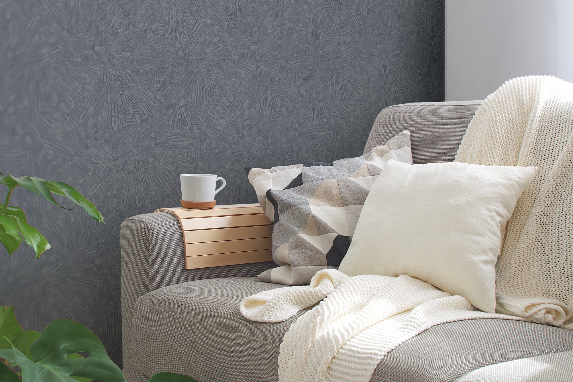Titanium 3 - Illusion geometric wallpaper AS Creation    