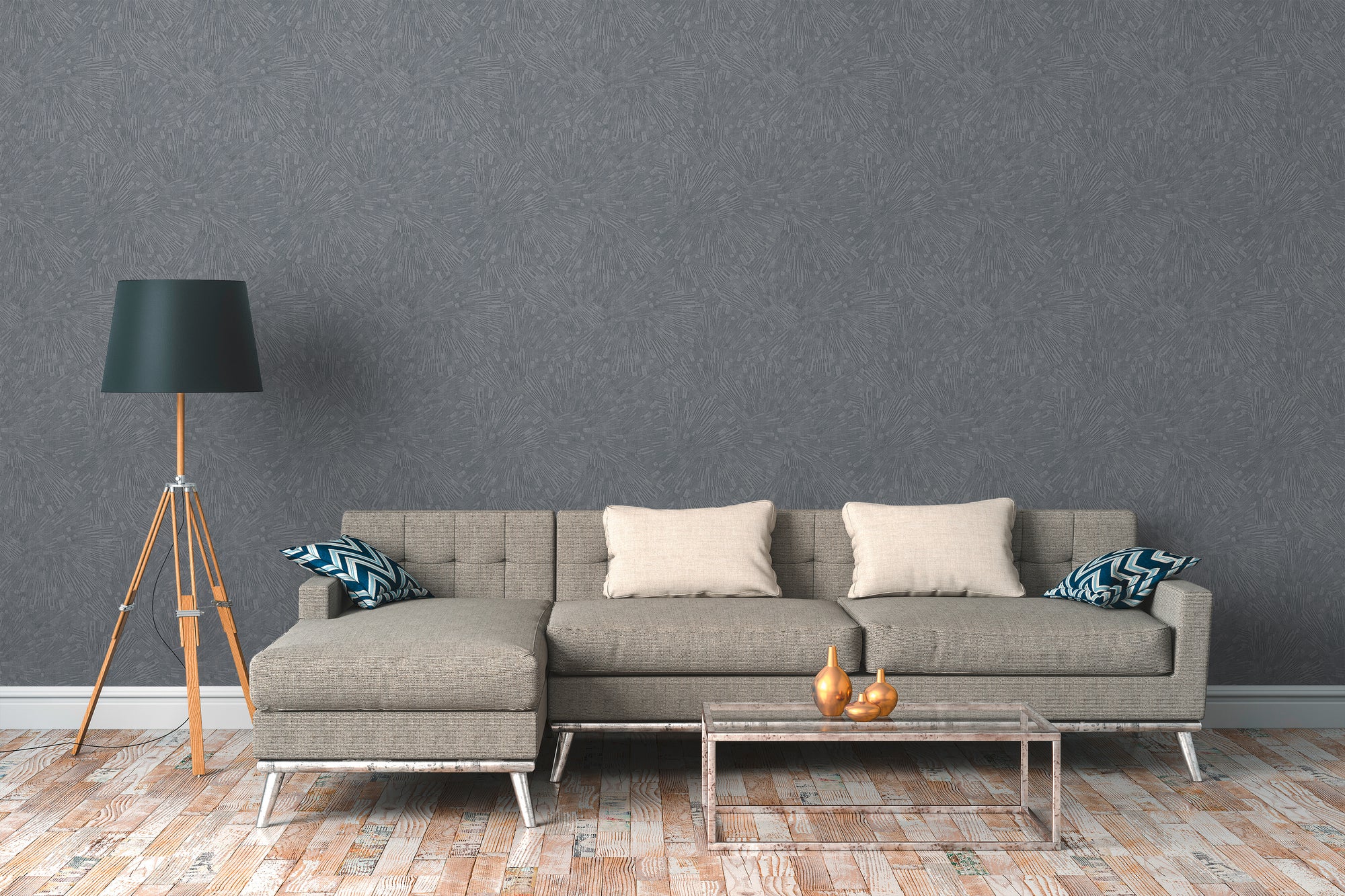 Titanium 3 - Illusion geometric wallpaper AS Creation    