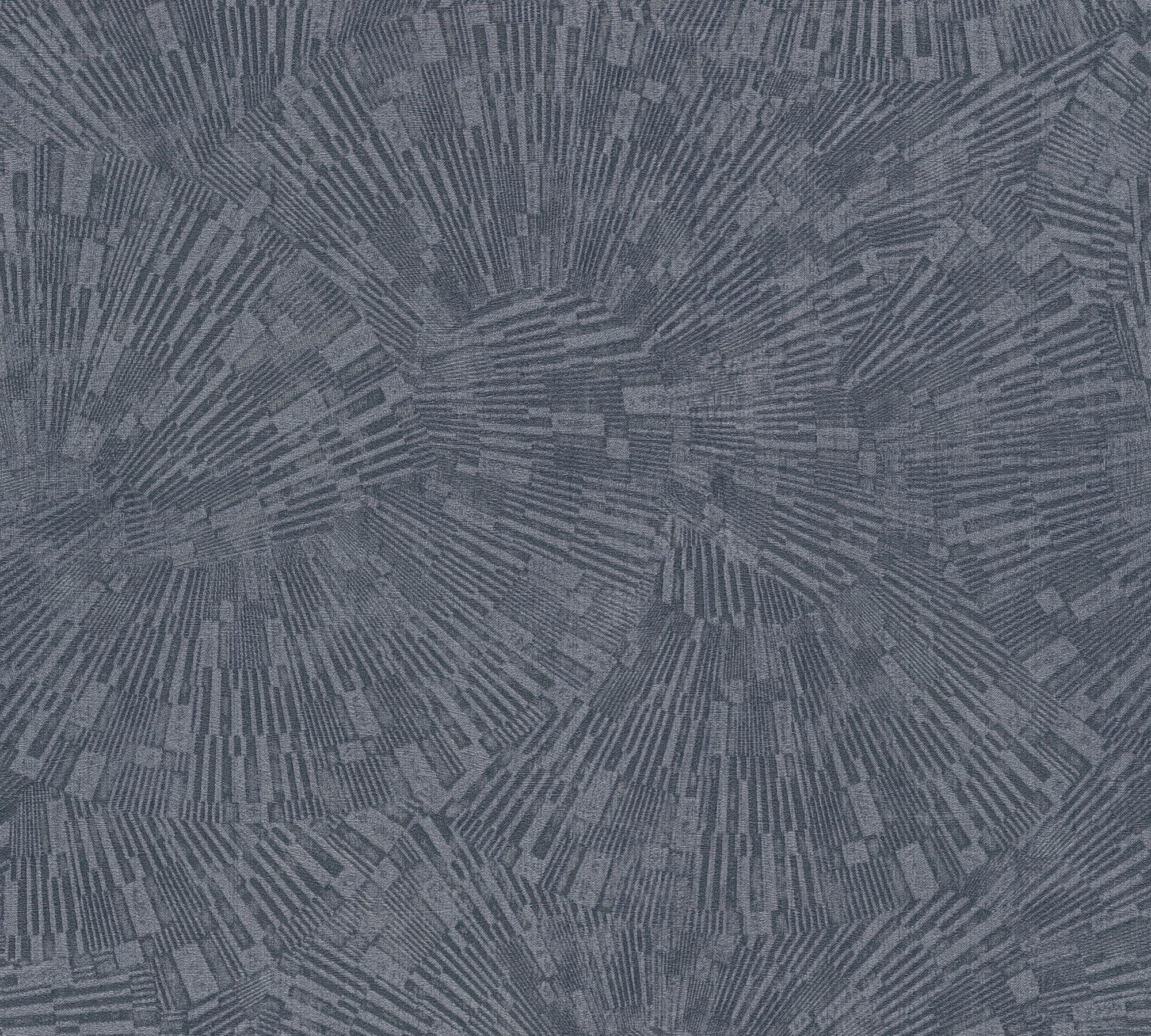 Titanium 3 - Illusion geometric wallpaper AS Creation Roll Blue  382032