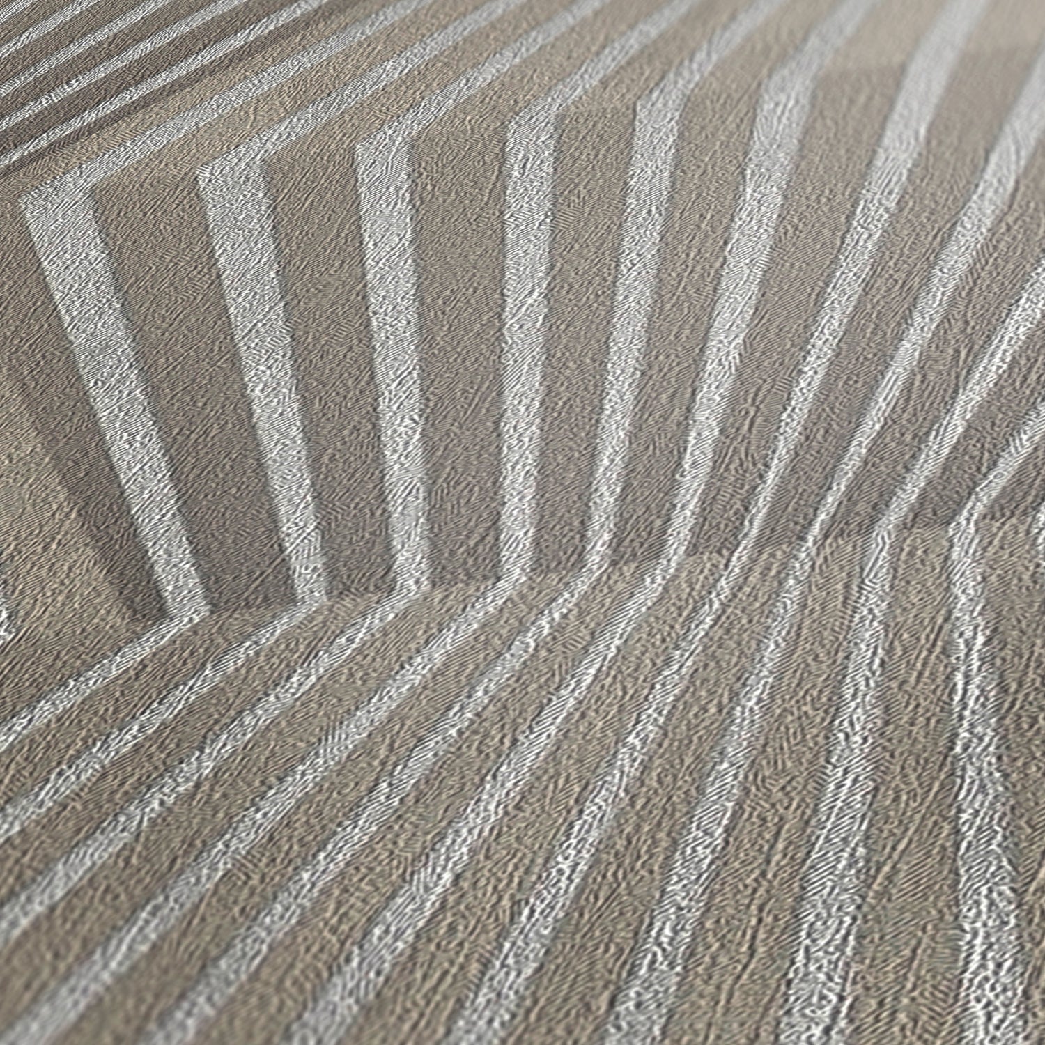 Titanium 3 - Honeycomb geometric wallpaper AS Creation    