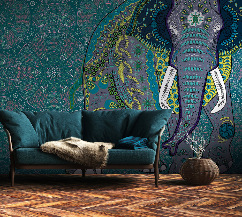 The Wall - Decorated Elephant smart walls AS Creation    
