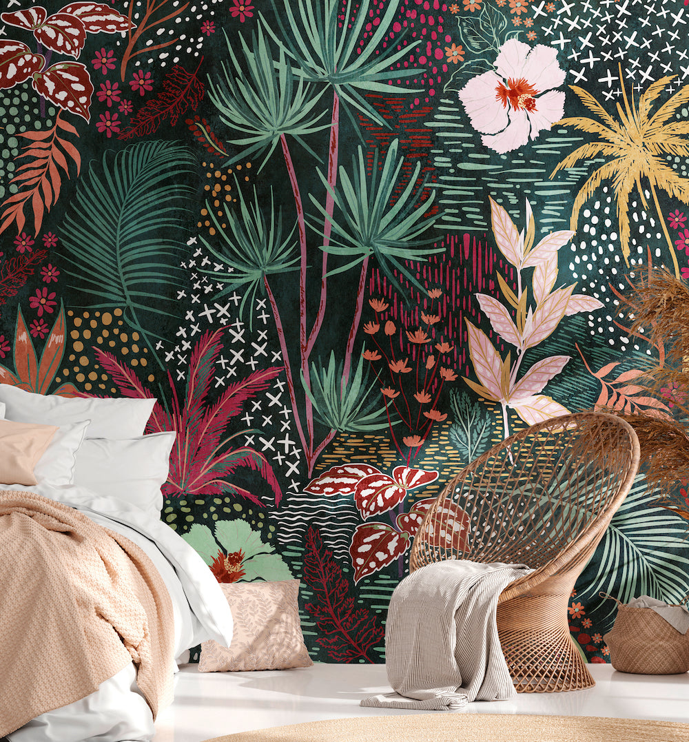 The Wall - Hibiscus smart walls AS Creation    