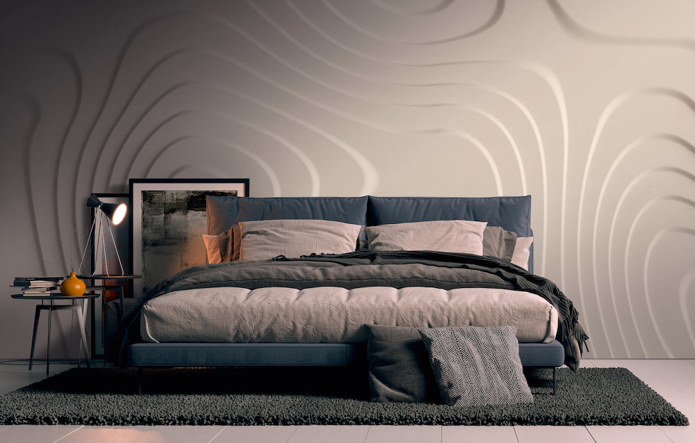 The Wall - Embossed Curves smart walls AS Creation    