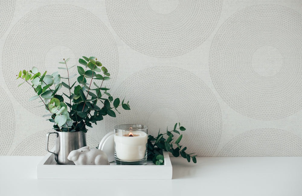 Desert Lodge - Urban Circles geometric wallpaper AS Creation    