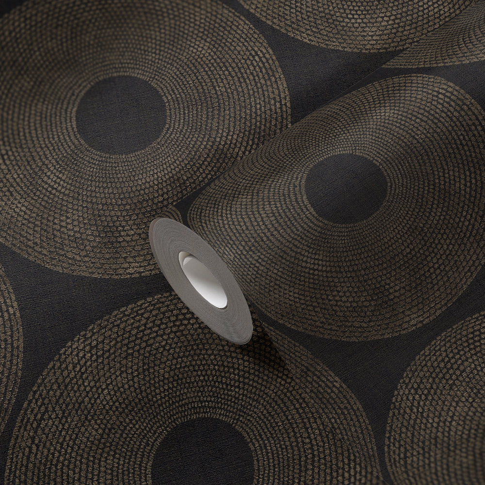 Desert Lodge - Urban Circles geometric wallpaper AS Creation    