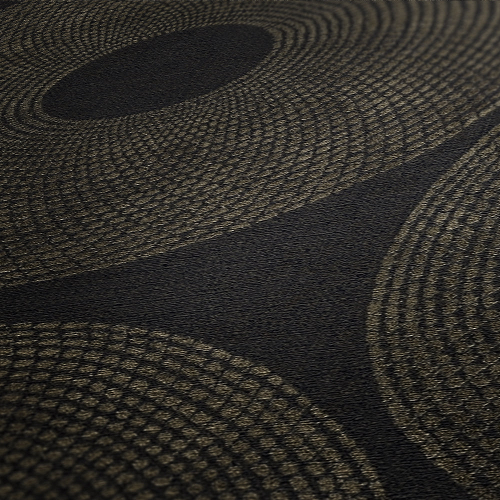 Desert Lodge - Urban Circles geometric wallpaper AS Creation    