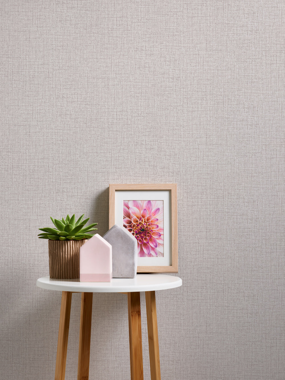 Desert Lodge - Linen Texture plain wallpaper AS Creation    