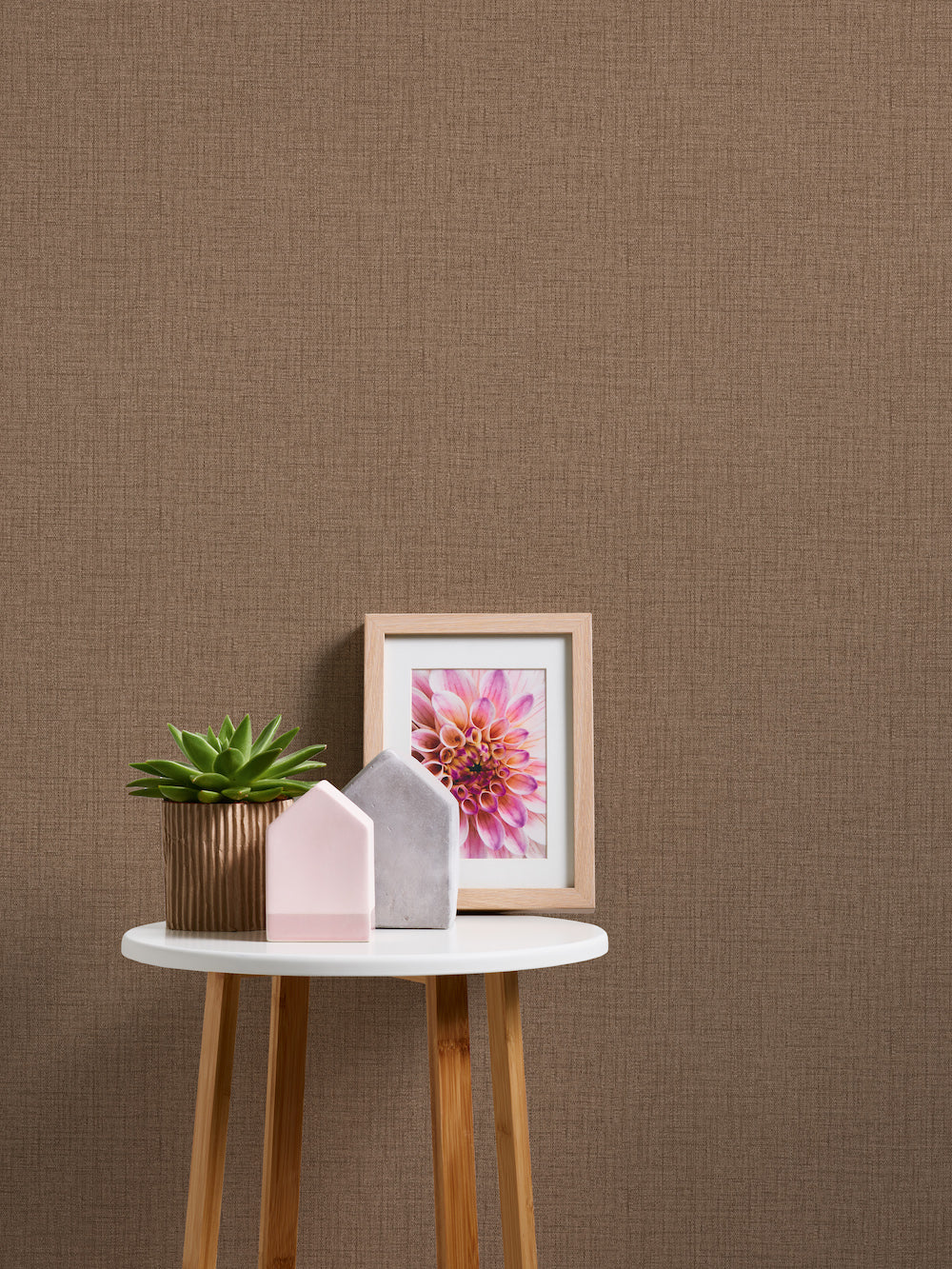 Desert Lodge - Linen Texture plain wallpaper AS Creation    