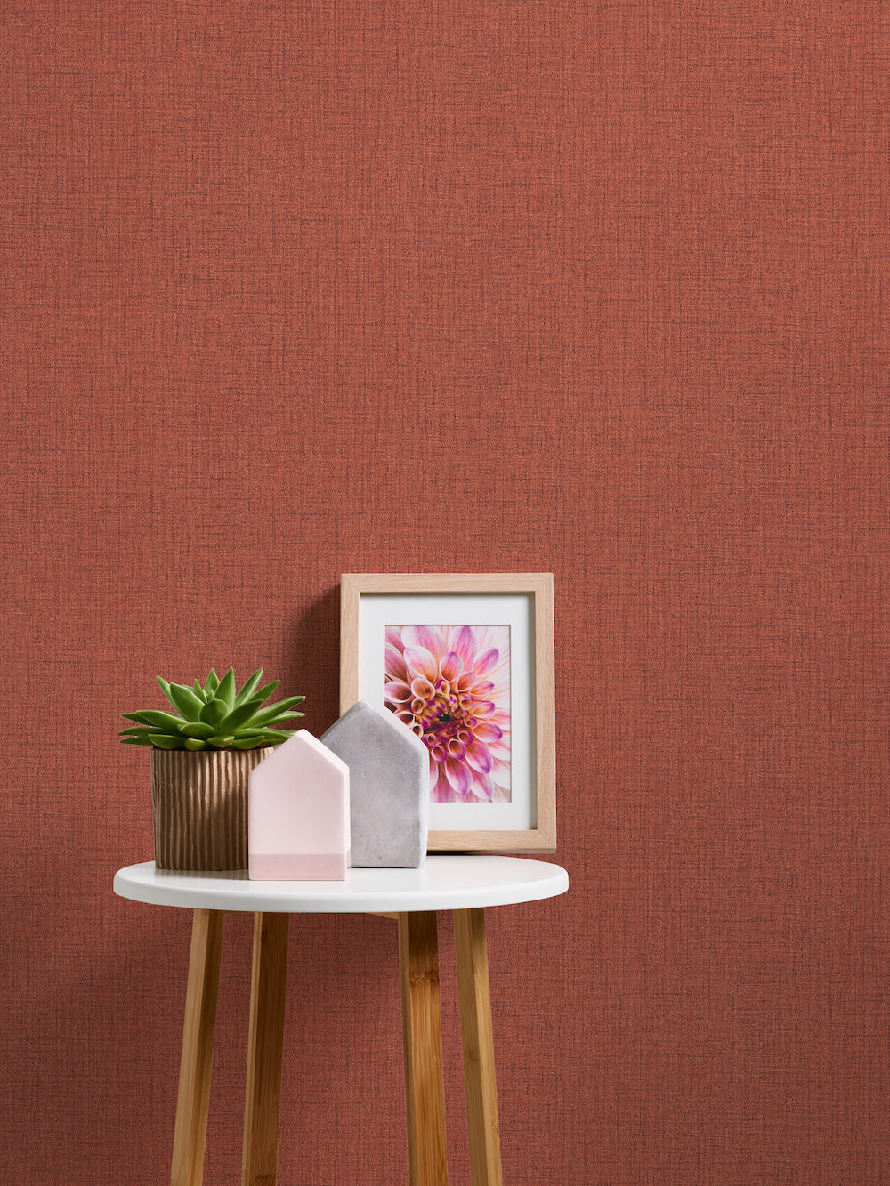 Desert Lodge - Linen Texture plain wallpaper AS Creation    
