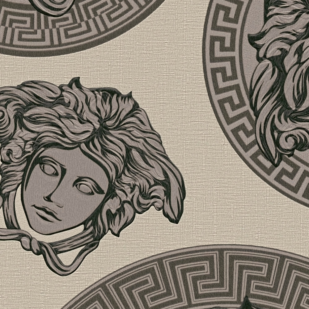 Versace 5 -  Medusa Duo designer wallpaper AS Creation    