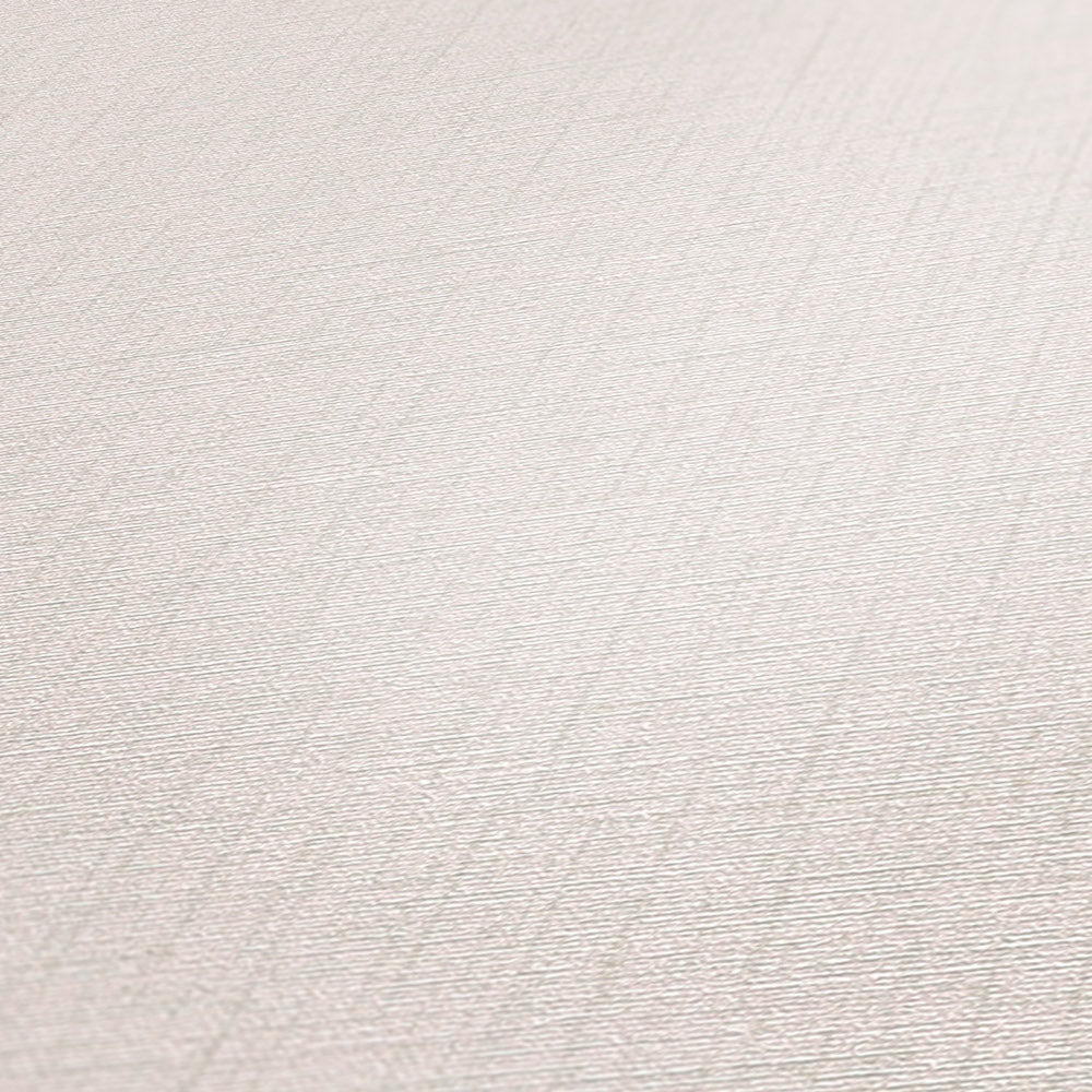 My Home My Spa - Linen Luxury Textile Look plain wallpaper AS Creation    