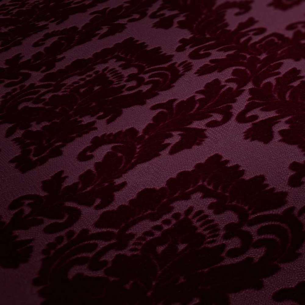 Castello - Flocked Damask Opulence textile wallpaper AS Creation    