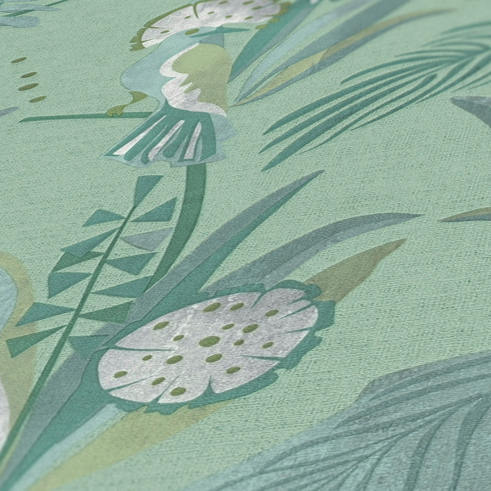 House of Turnowsky - Birds botanical wallpaper AS Creation
