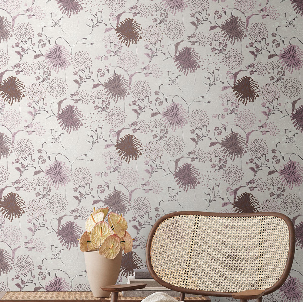 House of Turnowsky - Dandelions botanical wallpaper AS Creation    
