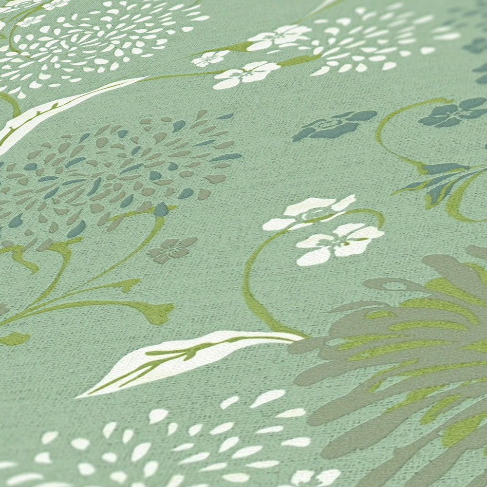 House of Turnowsky - Dandelions botanical wallpaper AS Creation    
