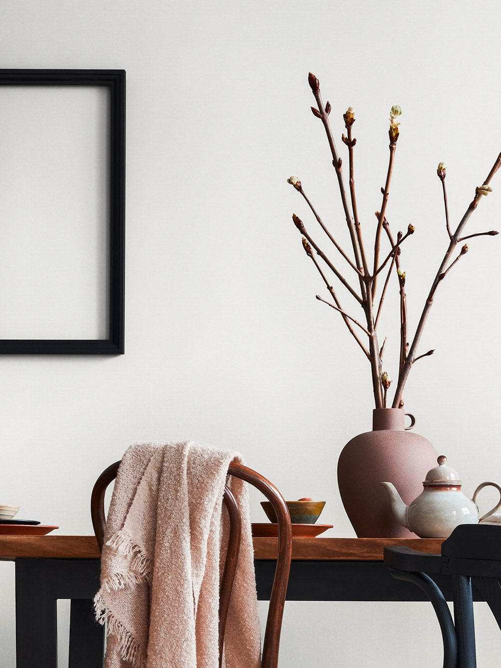House of Turnowsky - Linen Style plain wallpaper AS Creation    