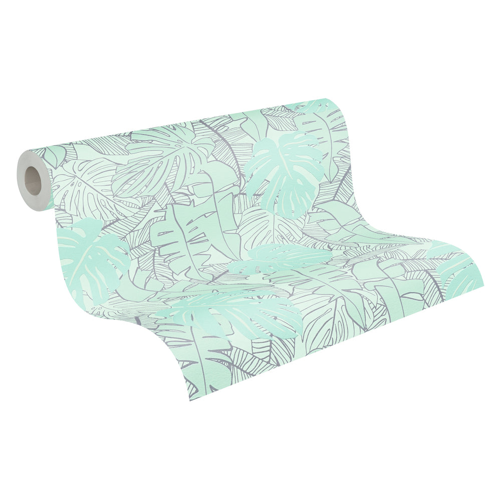 House of Turnowsky - Banana Leaves botanical wallpaper AS Creation    