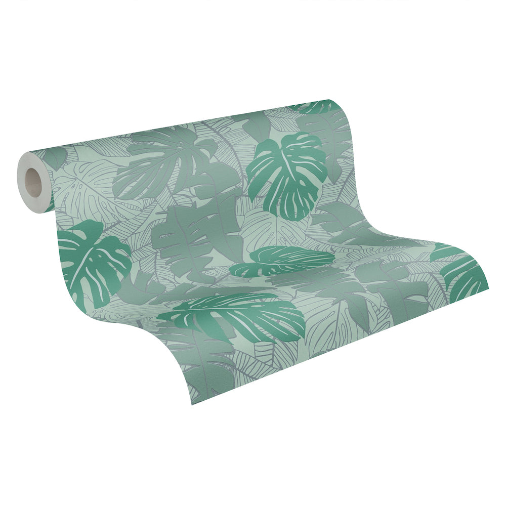 House of Turnowsky - Banana Leaves botanical wallpaper AS Creation    