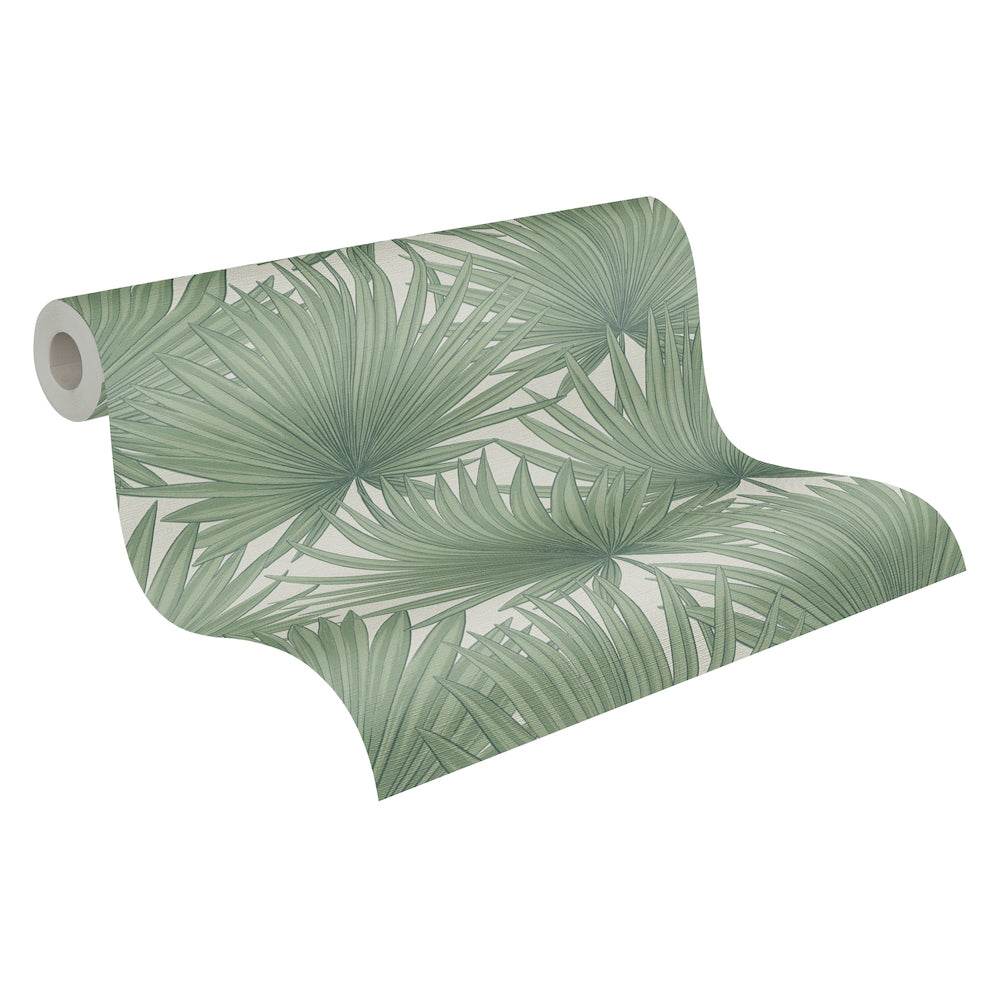 Antigua - Palm Leaves botanical wallpaper AS Creation    