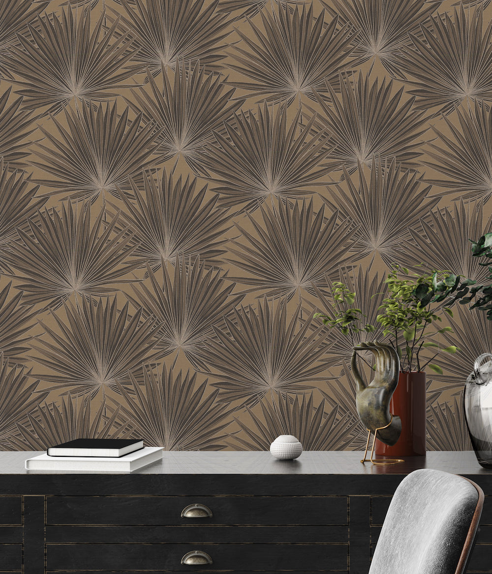 Antigua - Palm Leaves botanical wallpaper AS Creation    