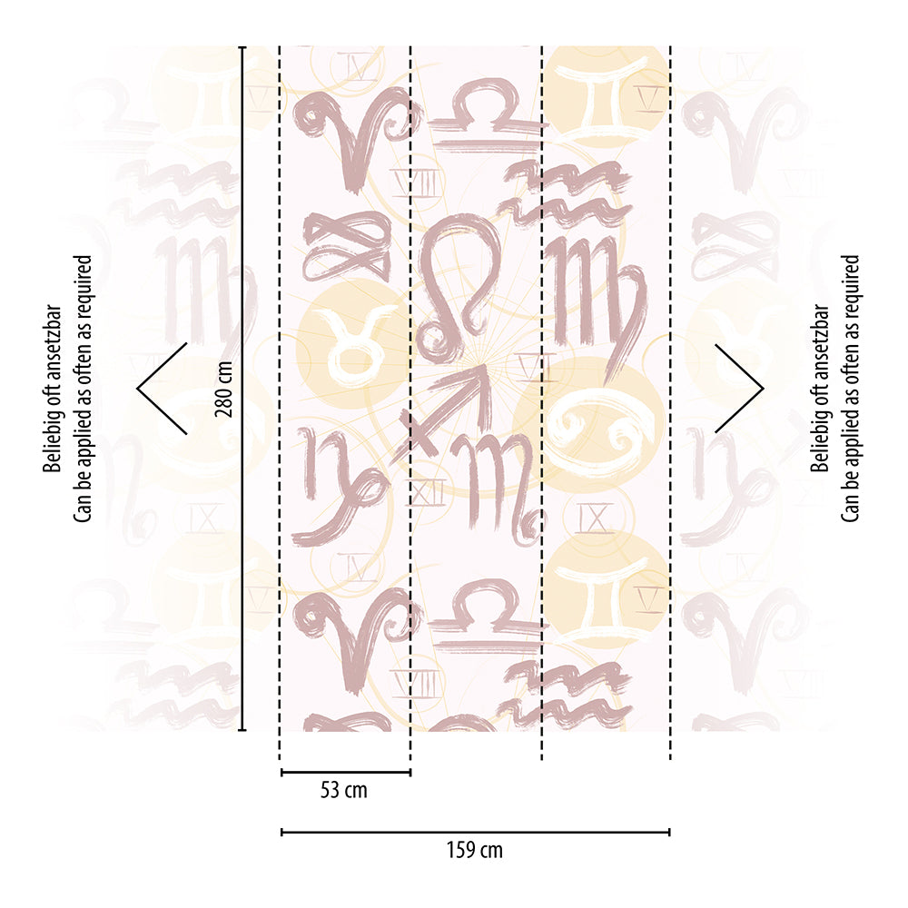 The Wall 2 - Alchemy Symbols smart walls AS Creation    
