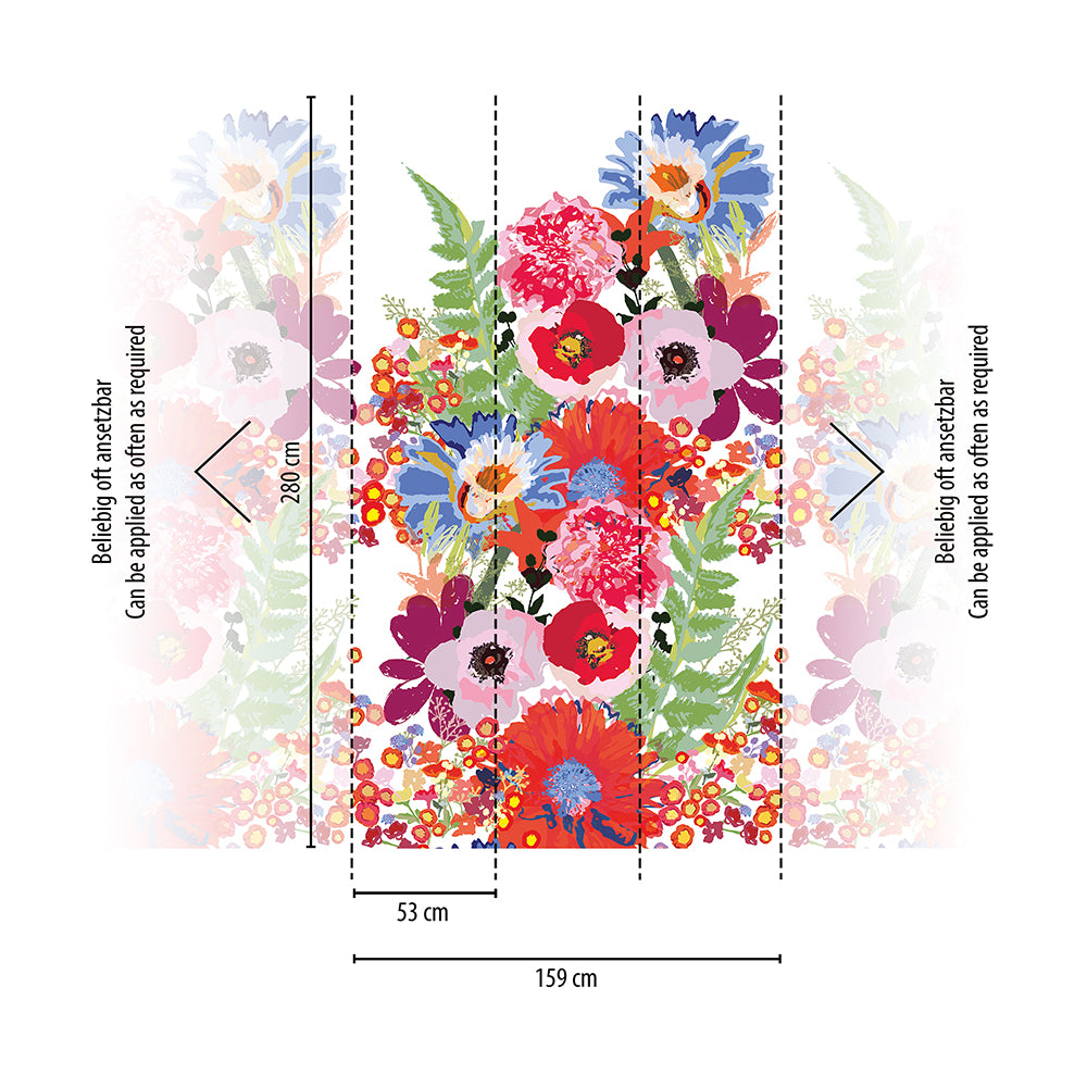 The Wall 2 - Flower Bouquet smart walls AS Creation    