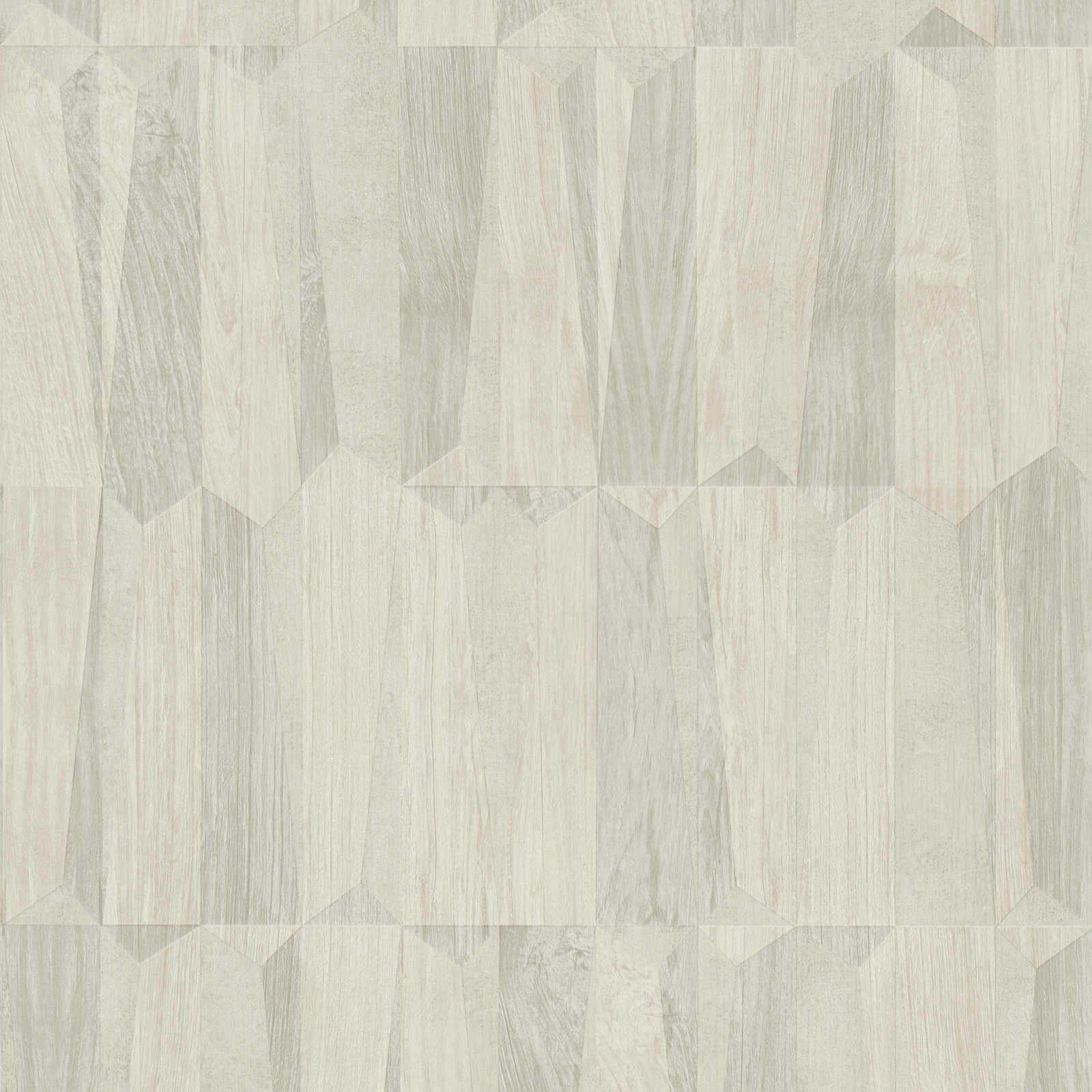 Nara - Wood Look industrial wallpaper AS Creation Roll Light Taupe  387431