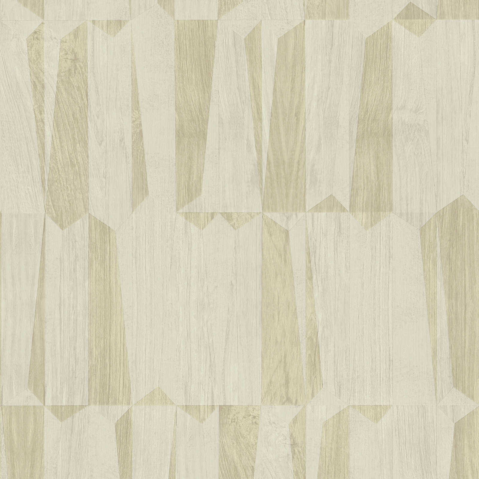 Nara - Wood Look industrial wallpaper AS Creation Roll Beige.  387432