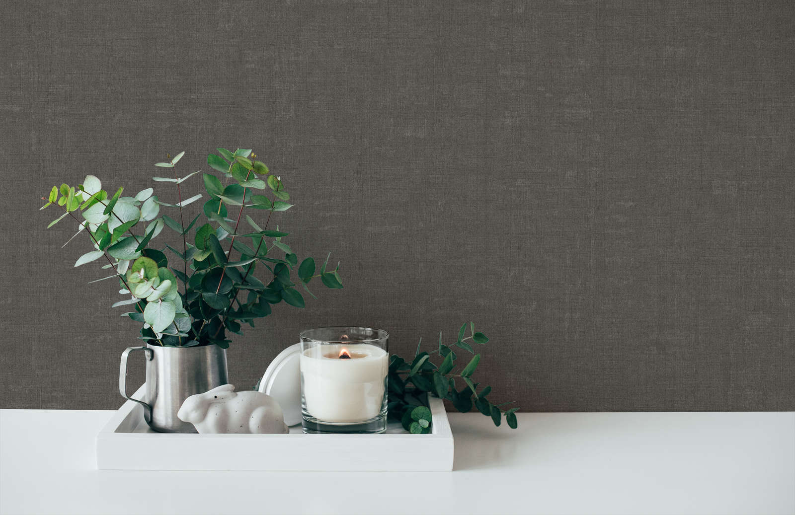 Nara - Mottled Plain plain wallpaper AS Creation    