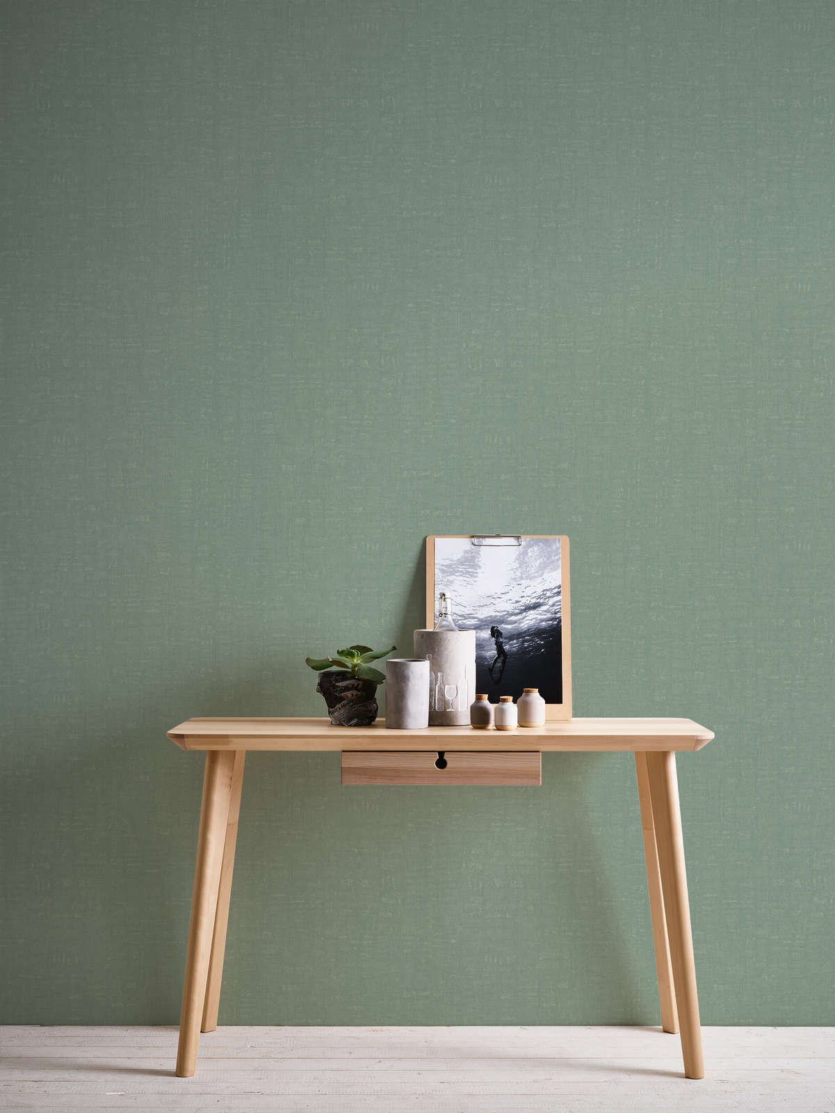 Nara - Mottled Plain plain wallpaper AS Creation    