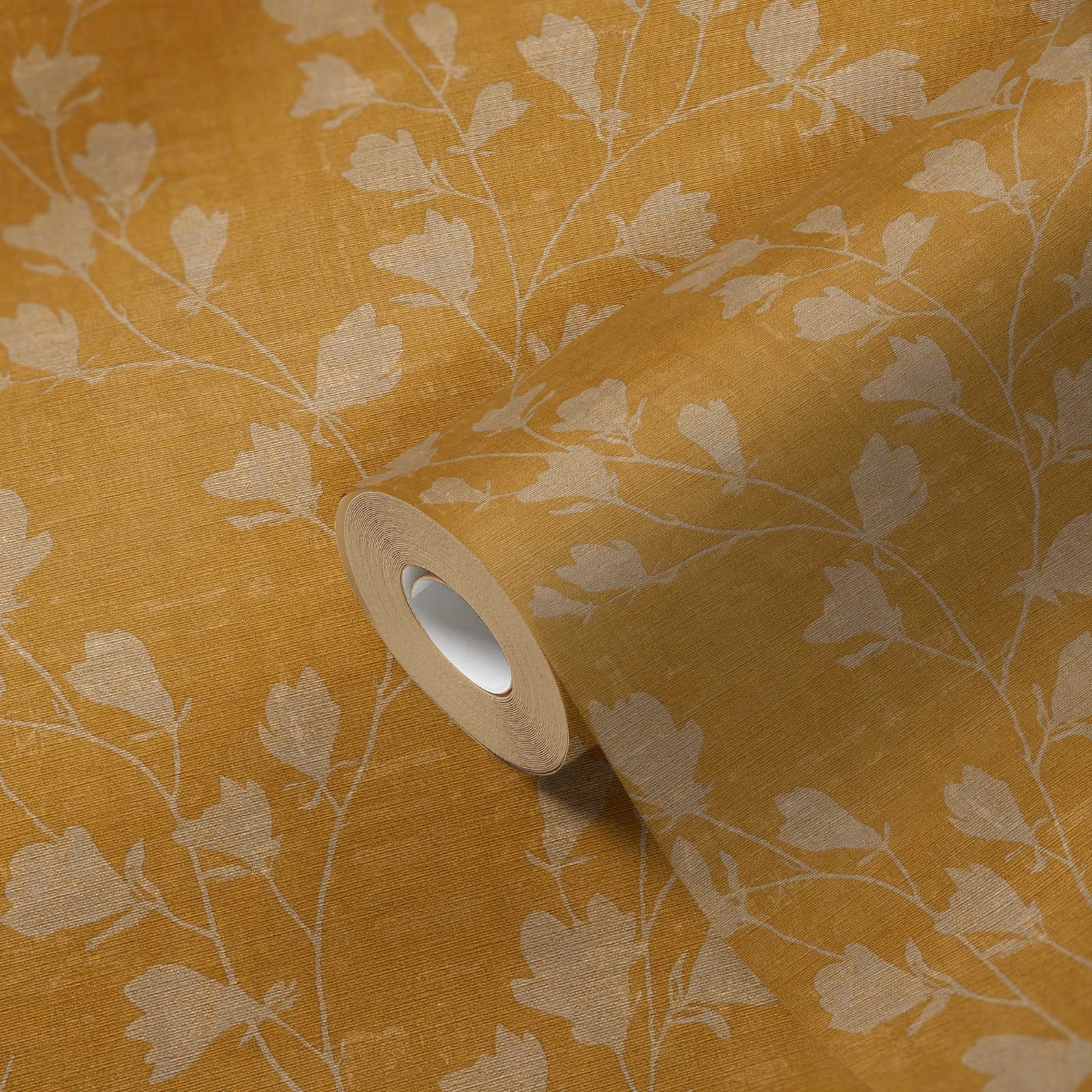 Nara - Leaf Motif botanical wallpaper AS Creation    