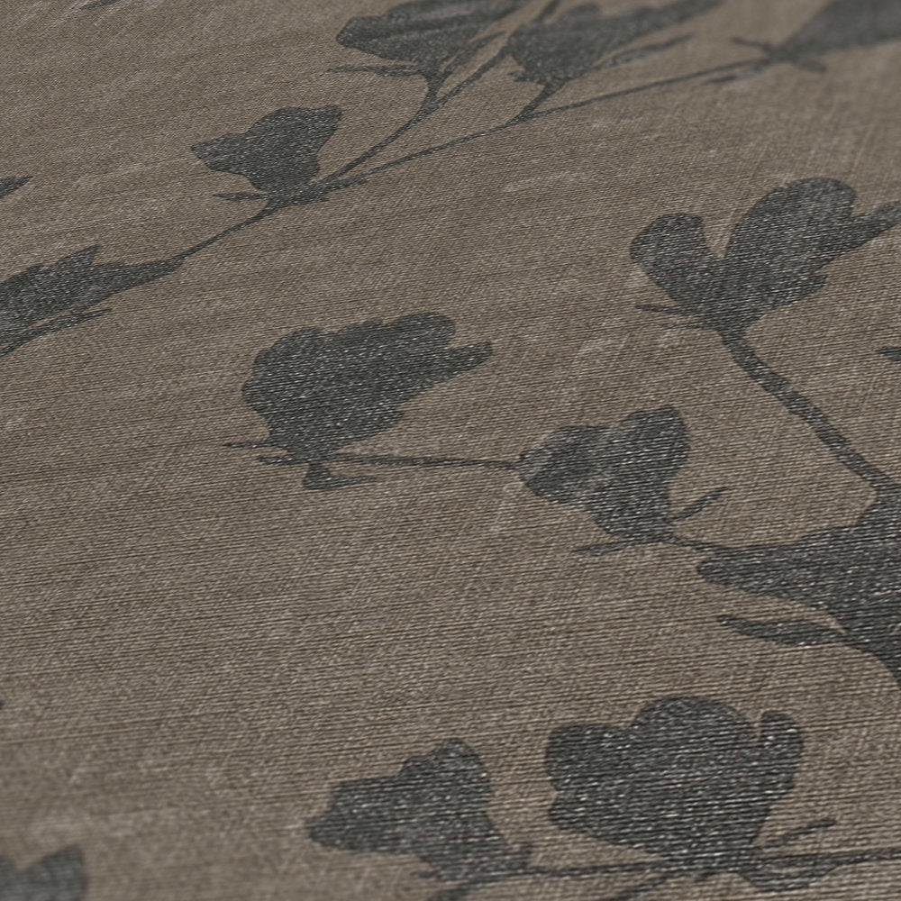 Nara - Leaf Motif botanical wallpaper AS Creation    