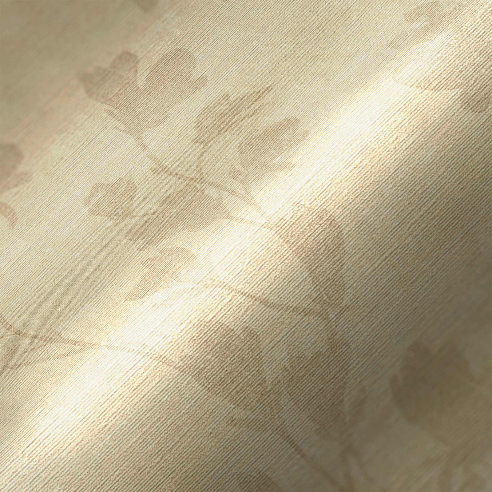 Nara - Leaf Motif botanical wallpaper AS Creation    