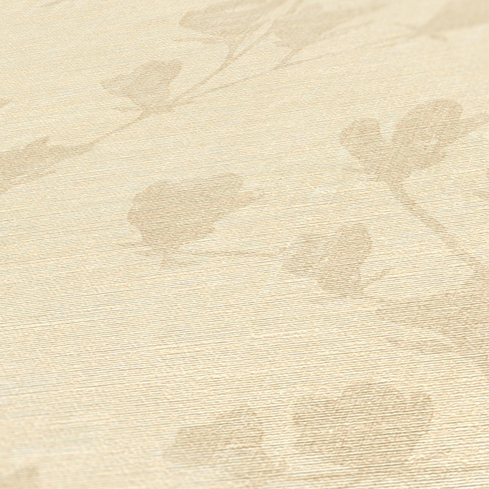 Nara - Leaf Motif botanical wallpaper AS Creation    