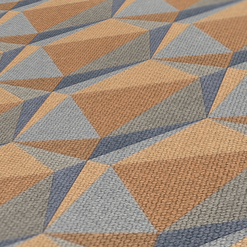 Nara - 3D Retro geometric wallpaper AS Creation    