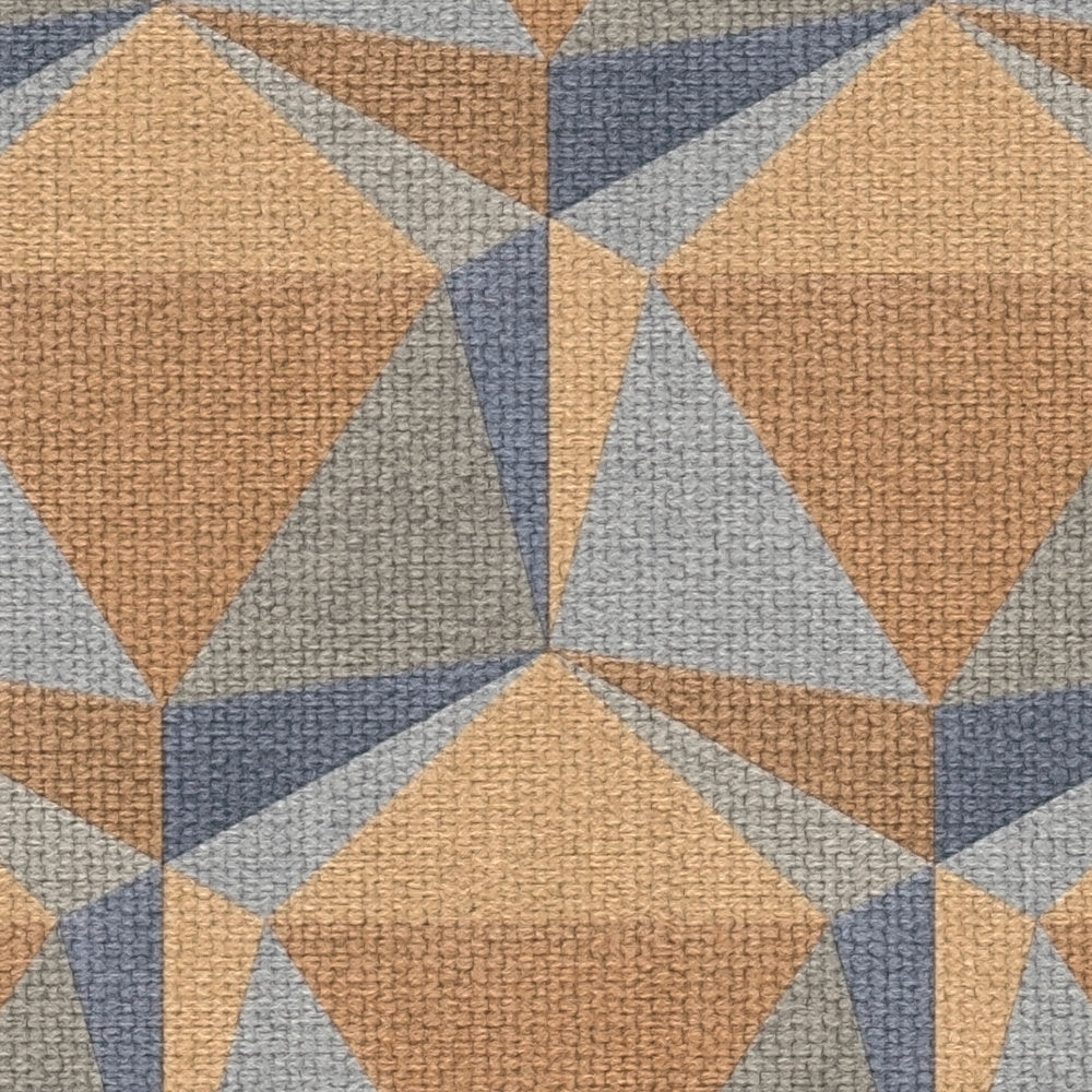 Nara - 3D Retro geometric wallpaper AS Creation    